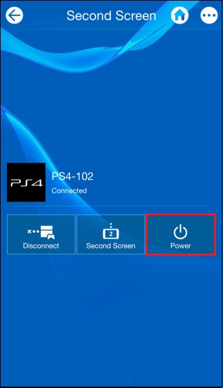 Navigae ps4 power