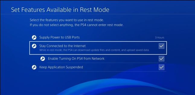 Power Save Settings