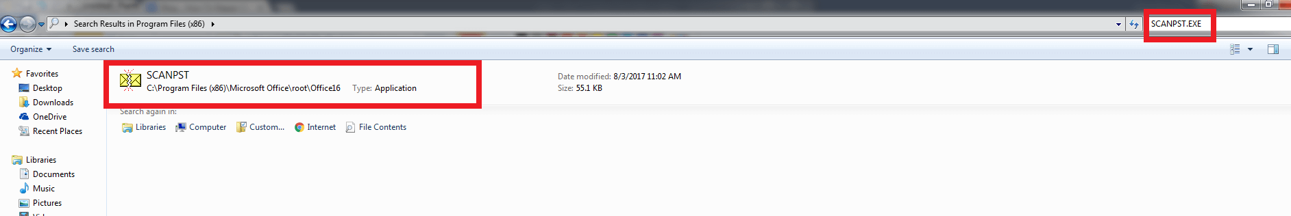 Repair Outlook PST File