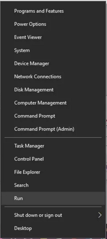 Run windows