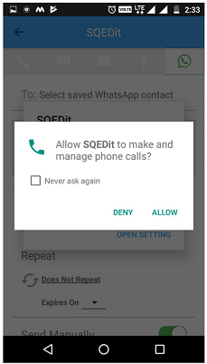 Schedule WhatsApp Messages On Android 5-1