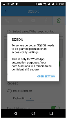 Schedule WhatsApp Messages On Android 5-1