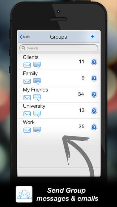 send group email and message
