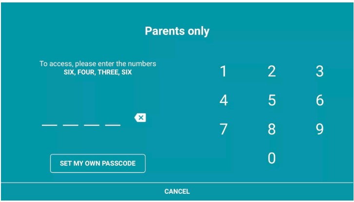 Set you tube passcode