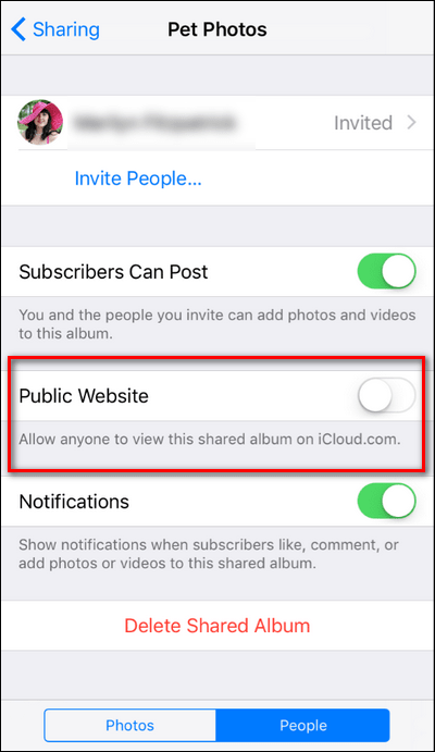 Share your iCloud Photos with Android Users
