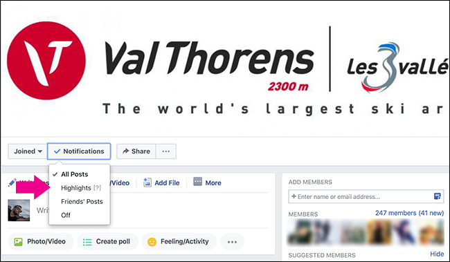 Stop Group Notifications on Facebook