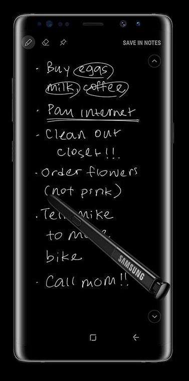 Take Notes with Screen off