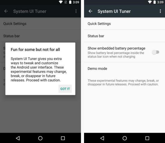 Unlock the System UI Tuner