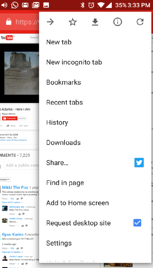 Use Google Chrome Browser (Android)