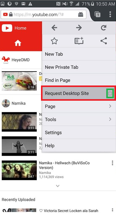 Use Mozilla Firefox Browser (Android)