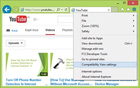 You tube
