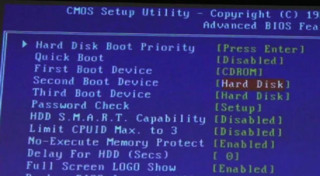Fix Windows 7 Slow Startup and Shutdown - adjust your bios