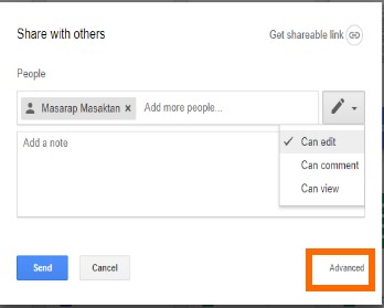 advanced share option