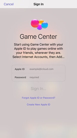 Apple game center как удалить игру