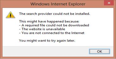 change default search provider