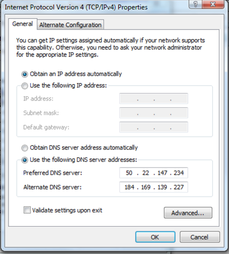 change-dns-server