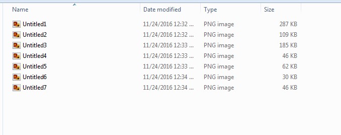collect and seperate folder