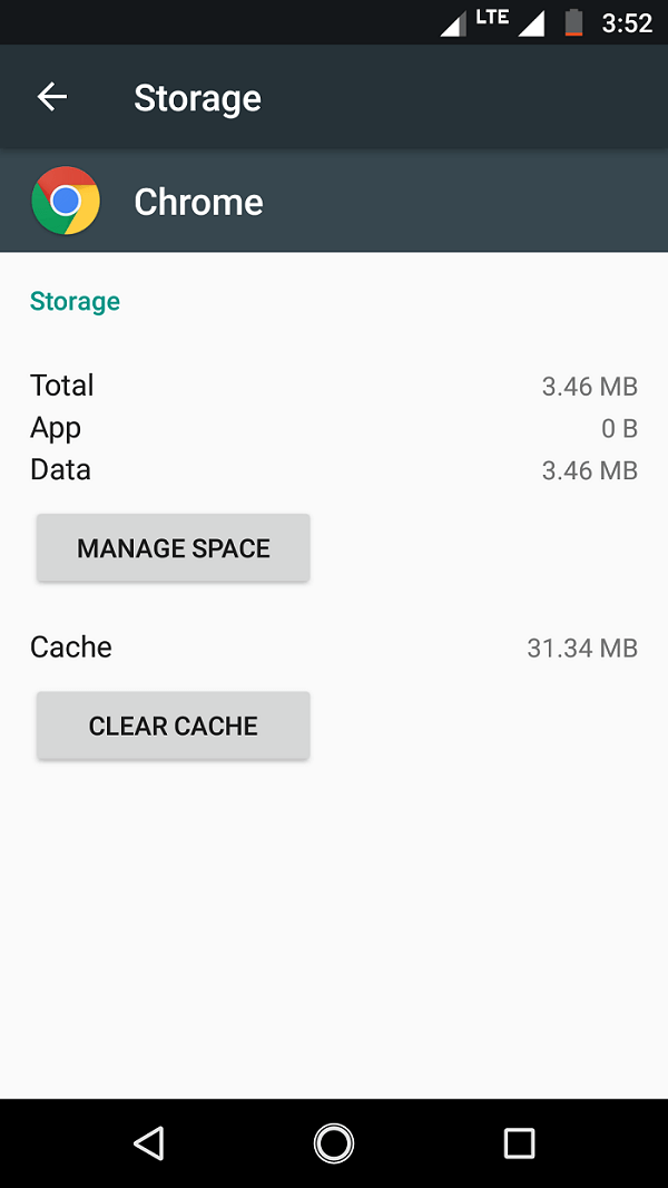 delete cache and data for browser