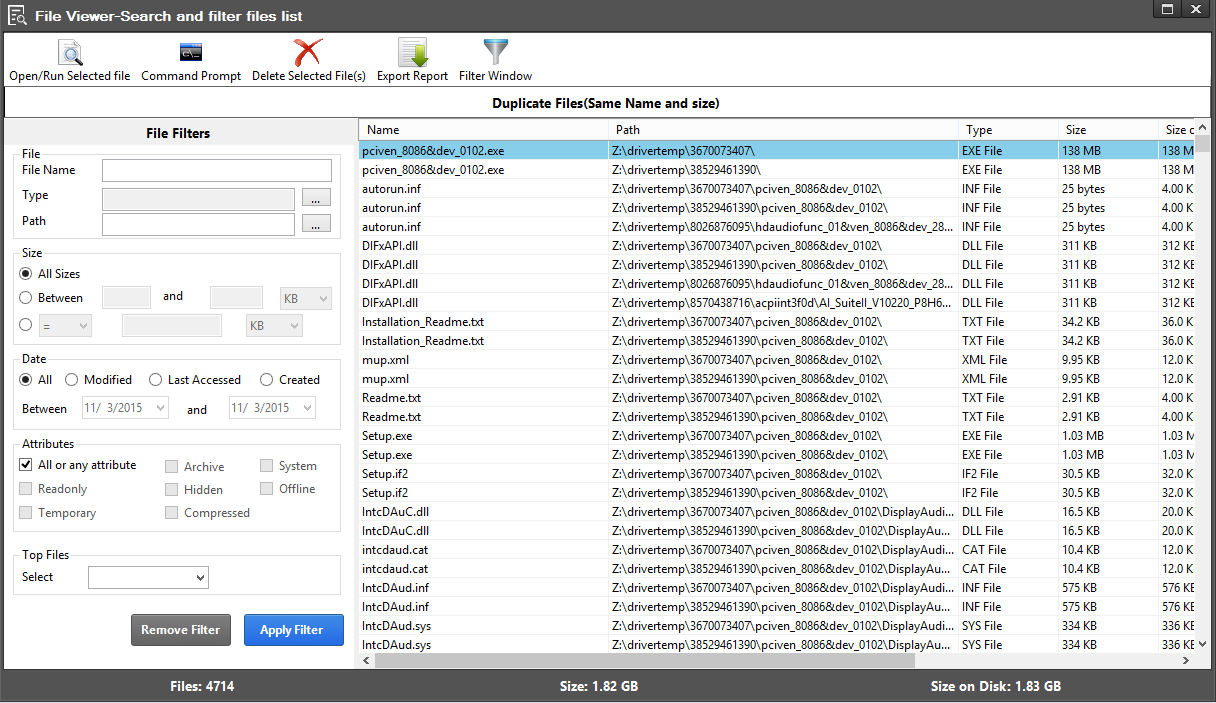 windows 10 duplicate file finder open source