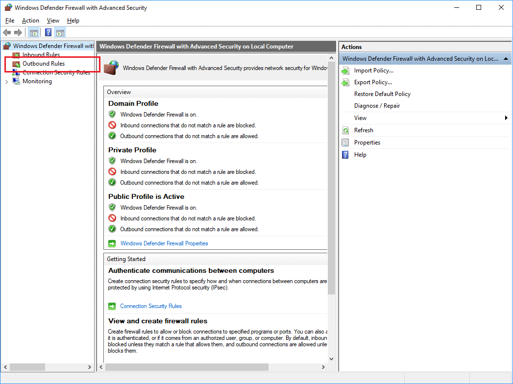 disable or enable internet for special programmes