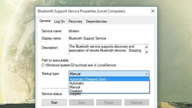 disable-windows-service