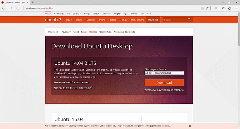 ubuntu disk image creator windows 10
