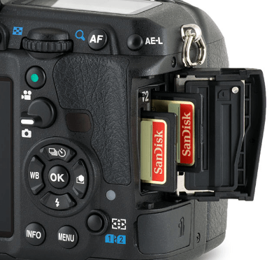 dual memory cards