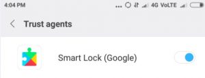 enable smart lock