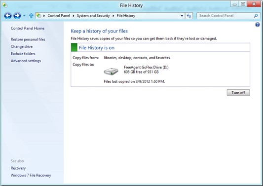 file history