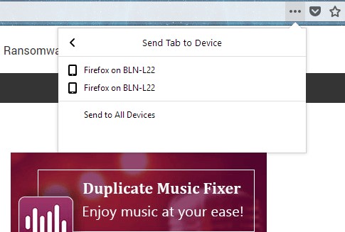 firefox send tab devices