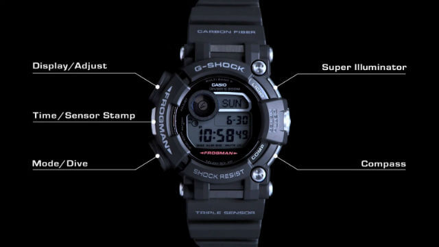 g shock frogman