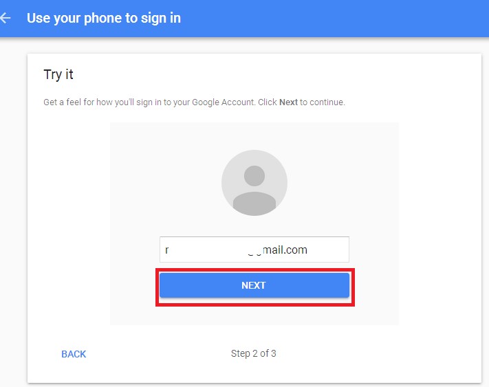 gmail continue