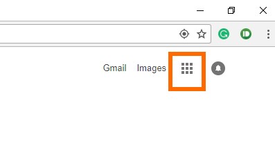 gmail menu icon