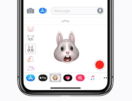 iPhone X animoji
