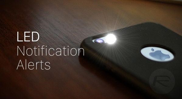 iPhone’s LED Flash sends alert