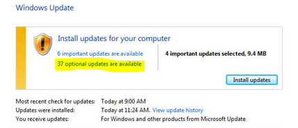 install update for pc