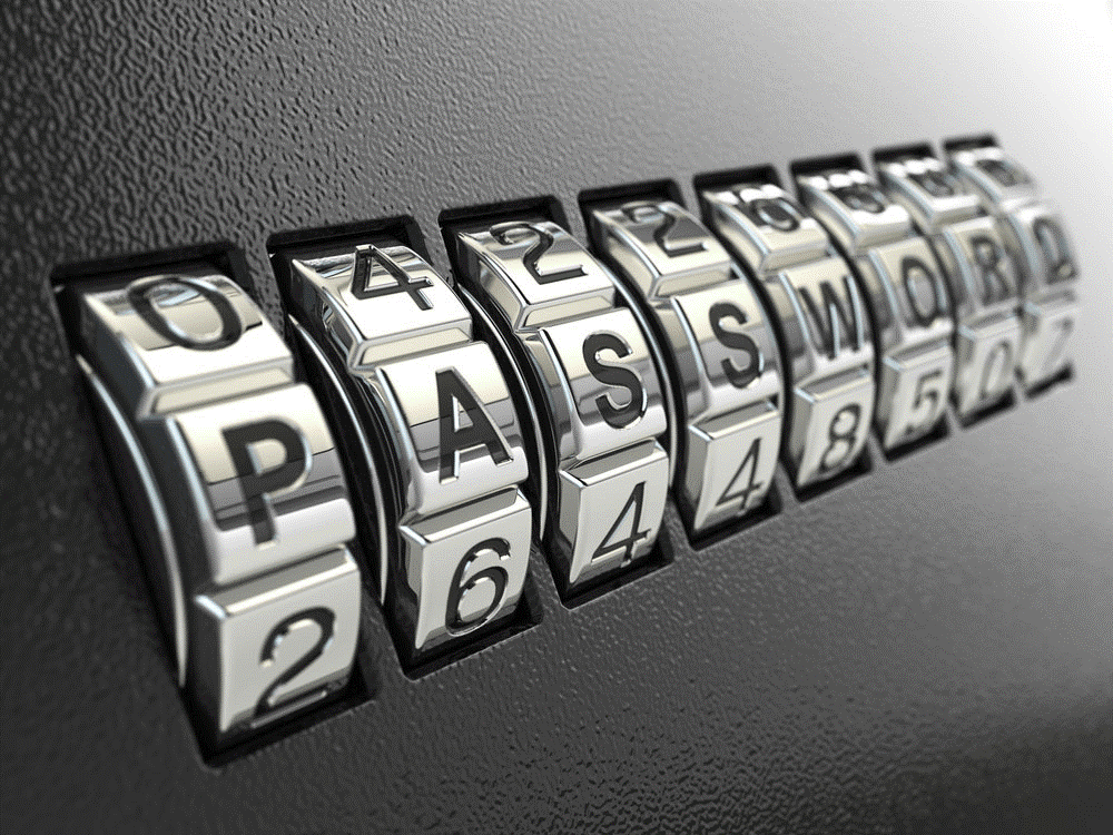 keep strong password protect computer