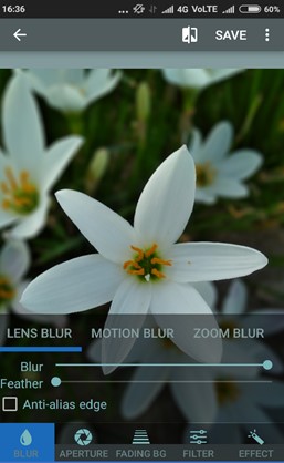 lens blur