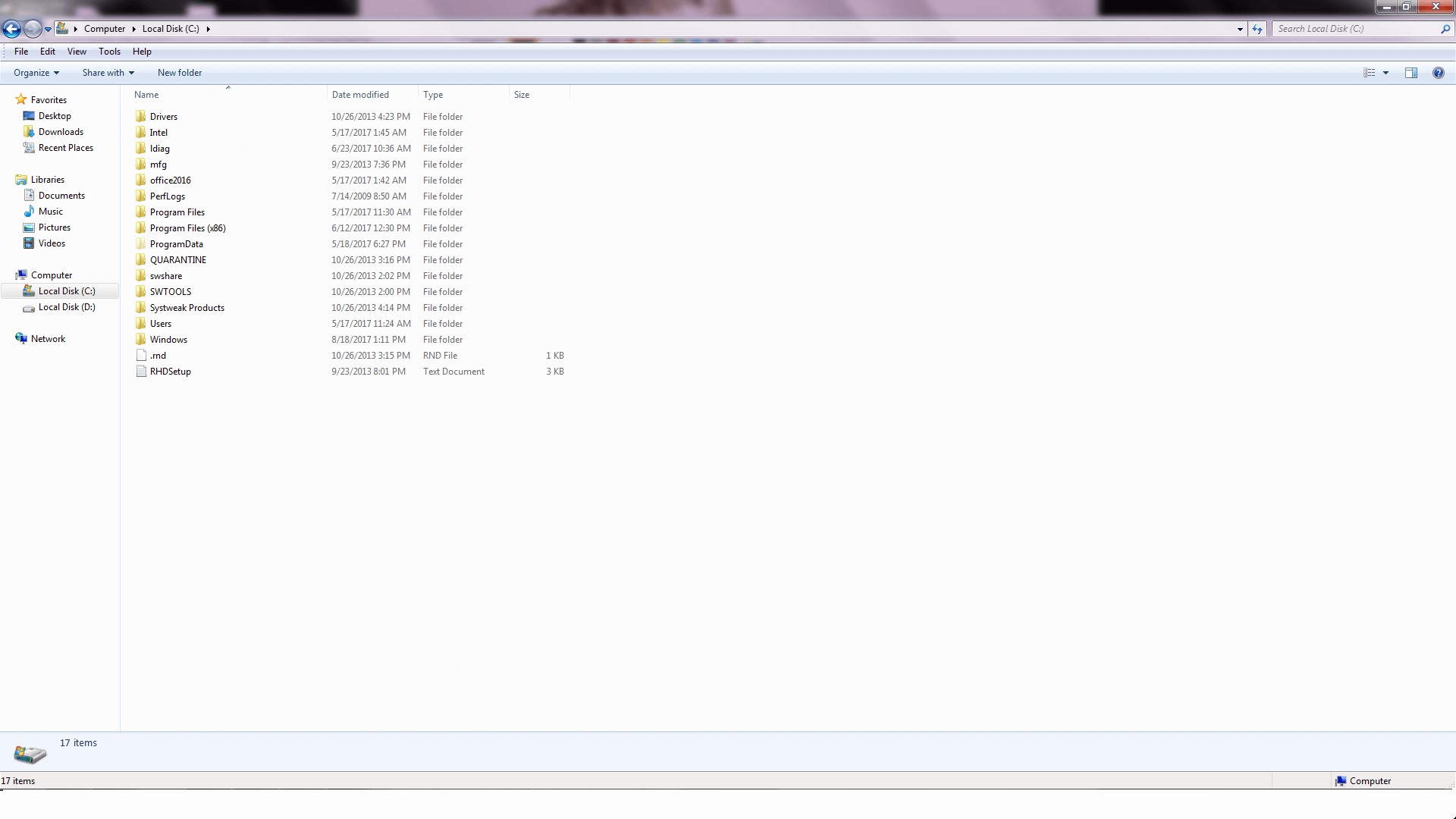 local disk c navigate