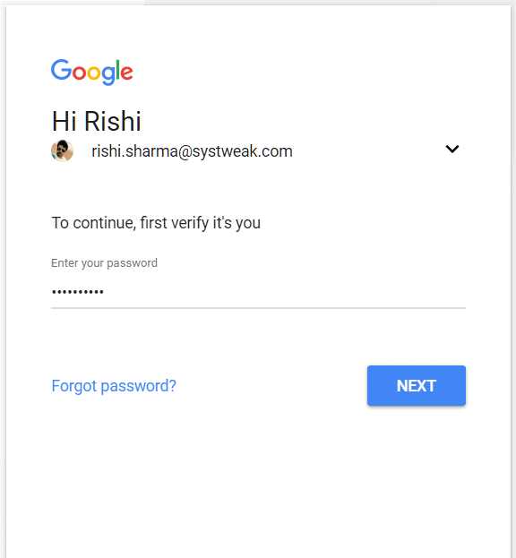 login to continue