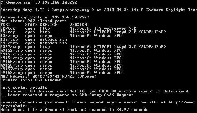 nmap