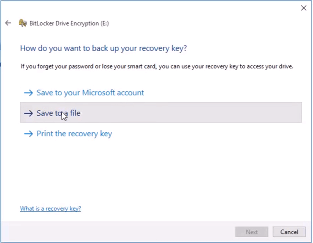 pen drive bitlocker