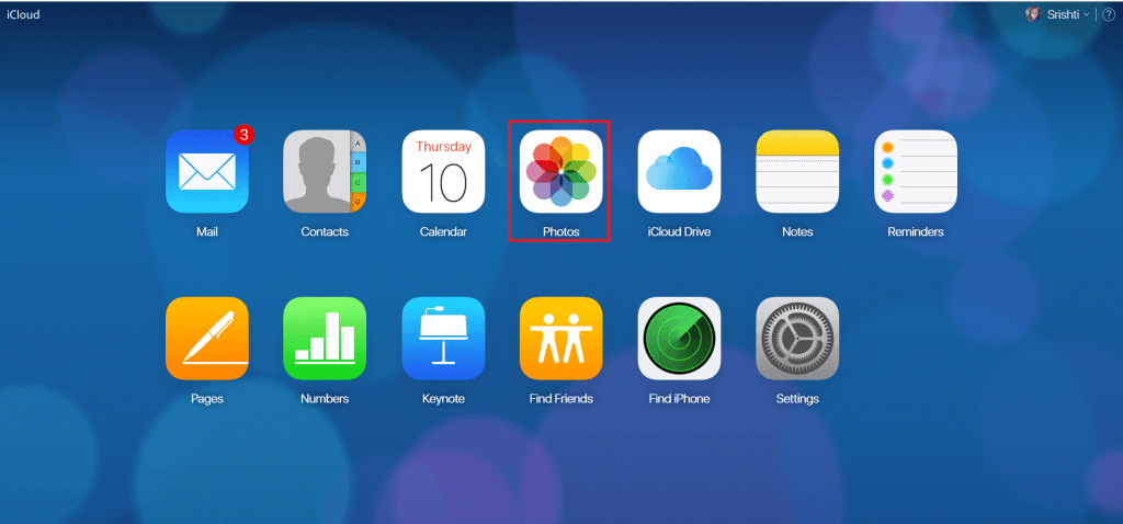 photos on icloud