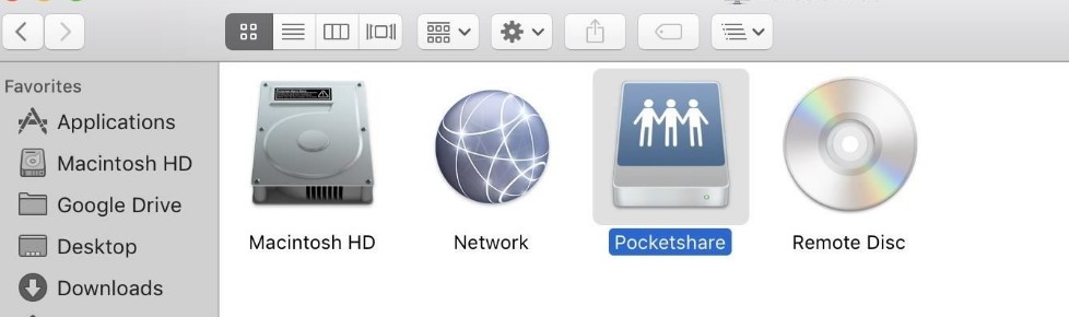 pocketshare files