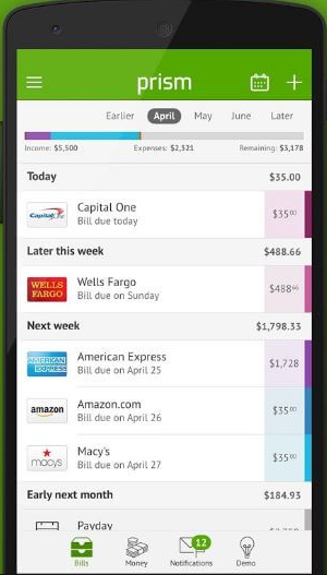 prism bills