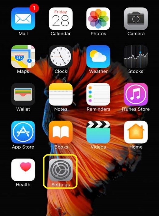 settings-on-iphone
