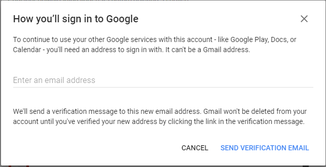 sign in again to gmail