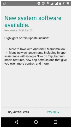 install update