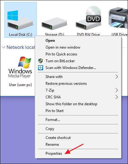 system properties
