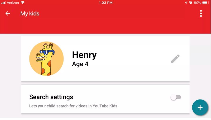 turn off youtube search